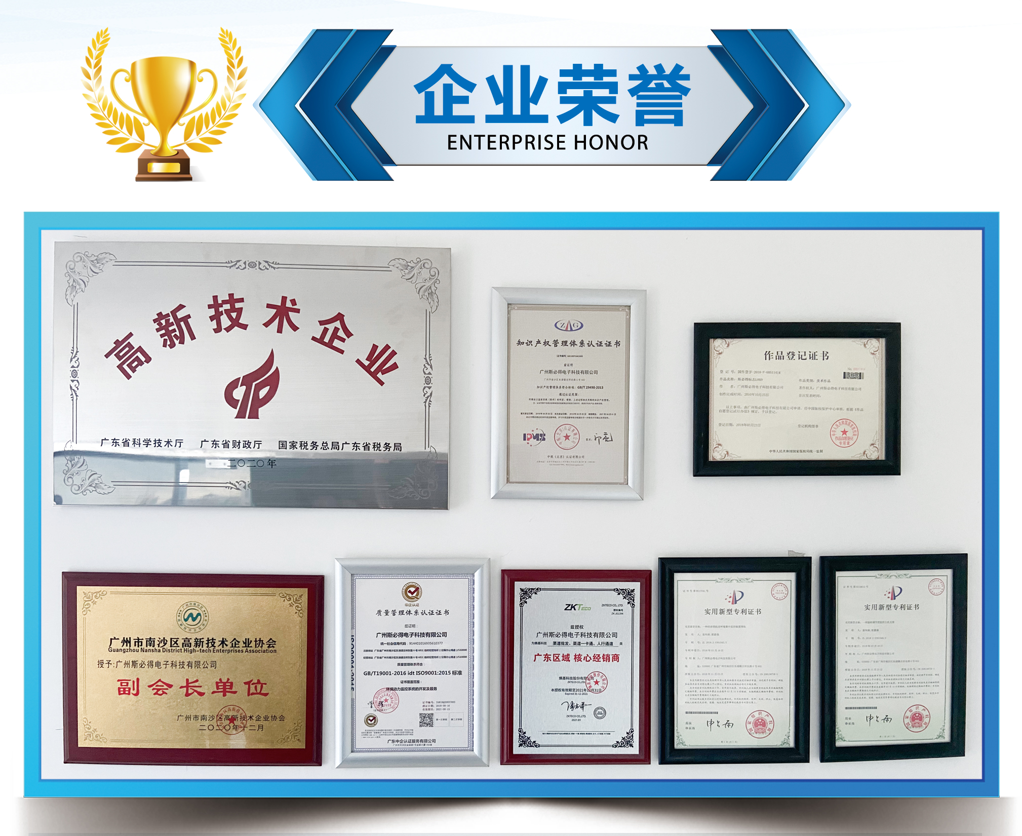 属于我们开云官方网站登录入口科技的荣誉墙,广州开云官方网站登录入口,开云官方网站登录入口科技